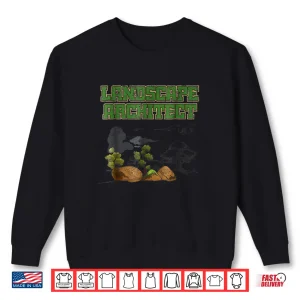 Sweatshirt Landscape Architect Retro Landscaper Student Career Shirt