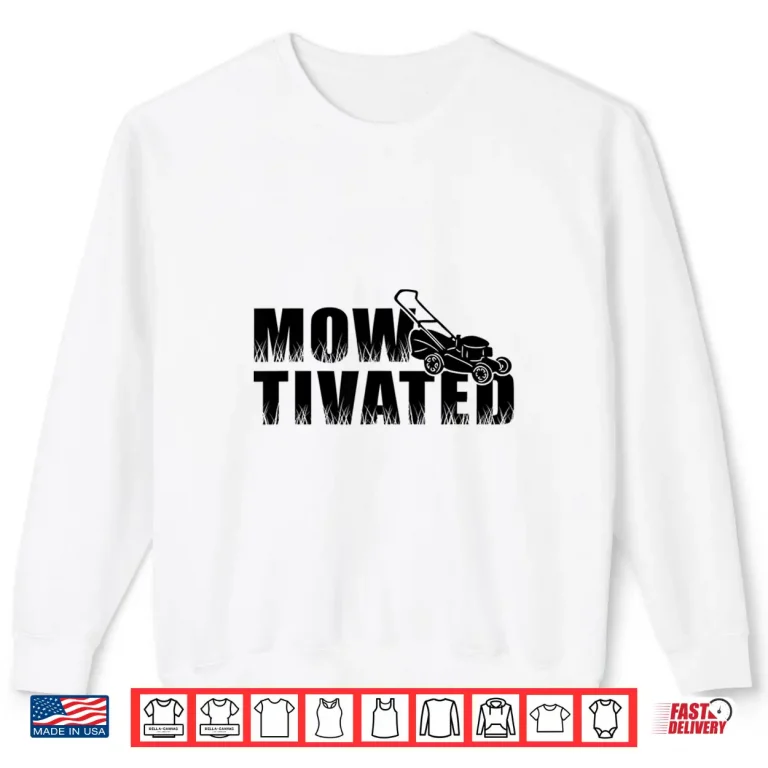 Sweatshirt Landscaper Costume Lawn Mower Grass Cutting Professional Shirt