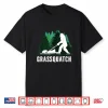 Lawn Mower Mowing Landscaper Bigfoot Sasquatch Graphic Shirt