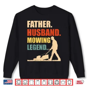 Sweatshirt Lawn Mower Professional Novelty Lawn Care Identity Shirt