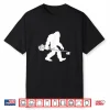 Bigfoot With Lawn Trimmer Sasquatch Grass Landscaper Shirt