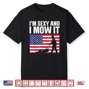 Cool Lawn Mower Patriotic Fourth Of July Professional Shirt