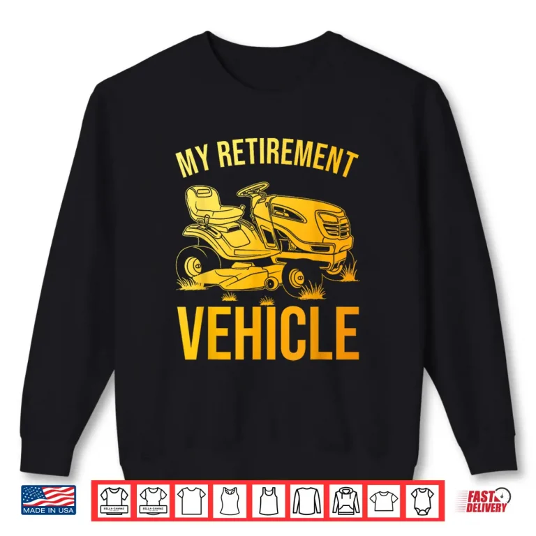Sweatshirt Best Lawn Mowing Art Retired Gardener Professional Achievement Shirt