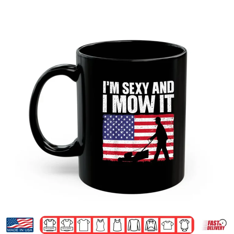 Mug Cool Lawn Mower Patriotic Fourth Of July Professional Shirt