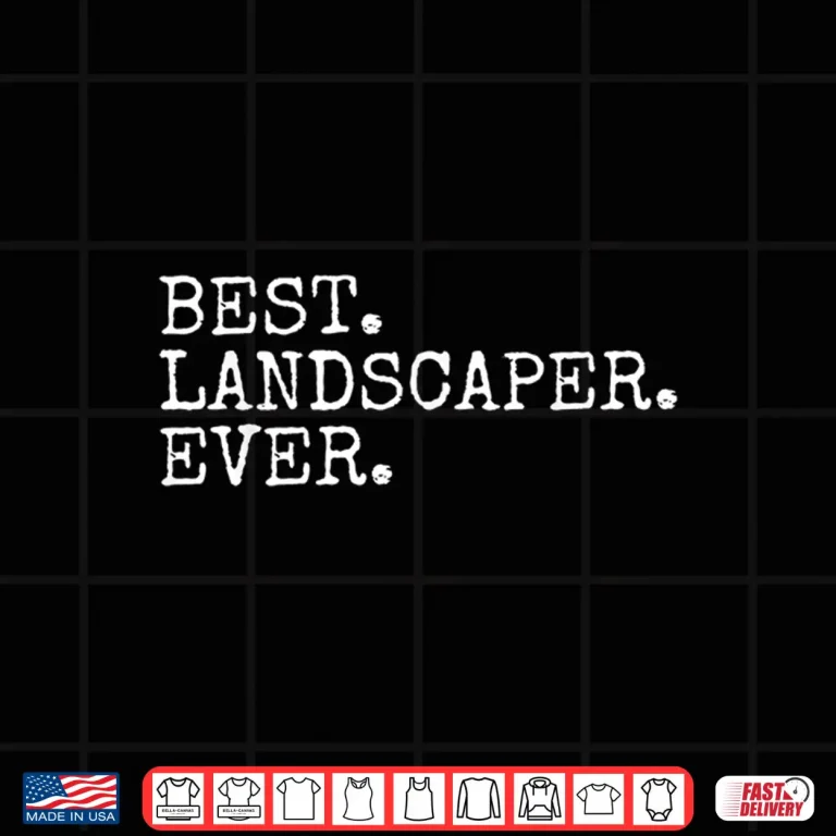 Design Landscaper Funny Professional Career Achievement Design Shirt