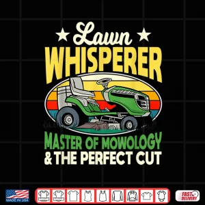 Design Landscape Artist Lawn Mower Horticulturalists Professional Shirt