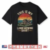This Is My Lawn Mowing Professional Gardener Design Shirt