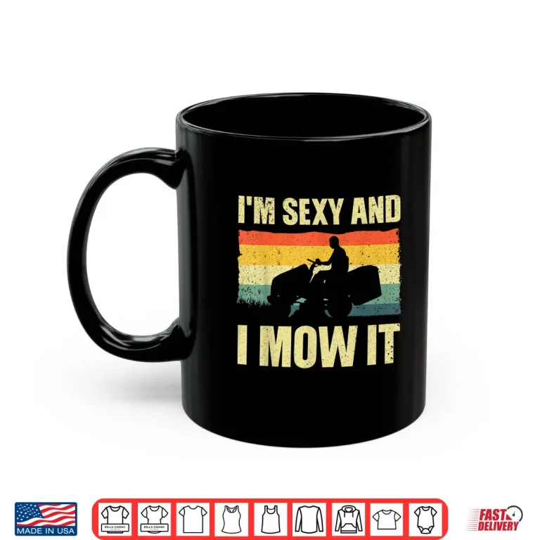 Mug Best Lawn Mowing Art Professional Tractor Lover Aesthetic Shirt