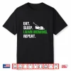 Funny Lawn Mowing Design Lawn Mower Landscaper Graphic Shirt