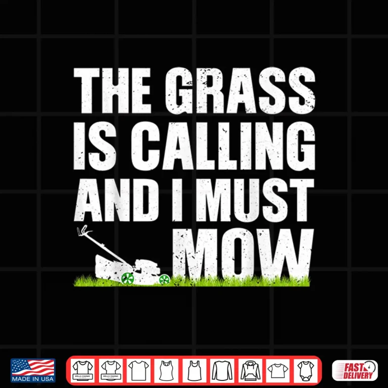 Design Funny Lawnmower Landscaper Professional Minimalist Design Shirt