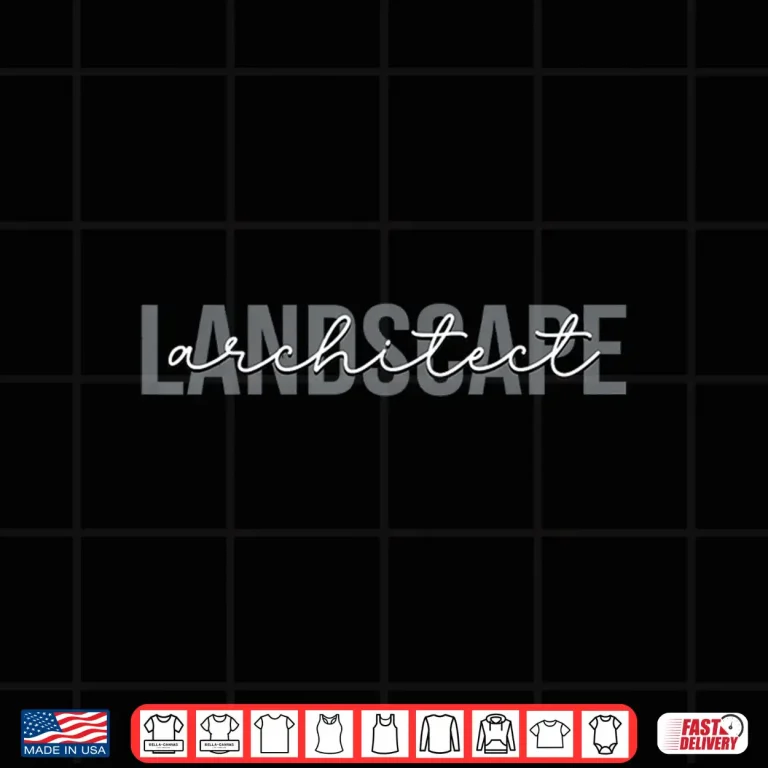 Design Landscape Architect Architecture Professional Career Shirt