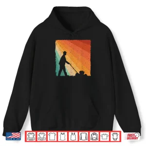 Hoodie Vintage Landscaper Art Professional Lawn Care Graphic Shirt