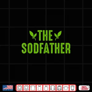 Design The Sodfather Landscaping Professional Outfit Graphic Shirt