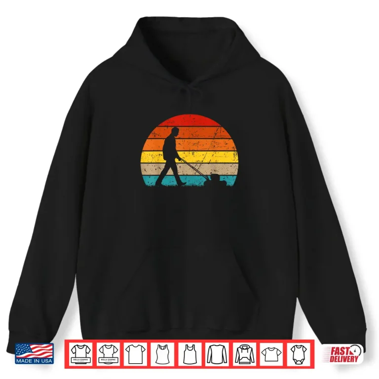 Hoodie Cool Lawn Mower Design Professional Mowing Landscaping Shirt