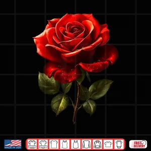 Floral Red Rose Flower Botanist Garden Lover Aesthetic Shirt 4 Design Floral Red Rose Flower Botanist Garden Lover Aesthetic Shirt