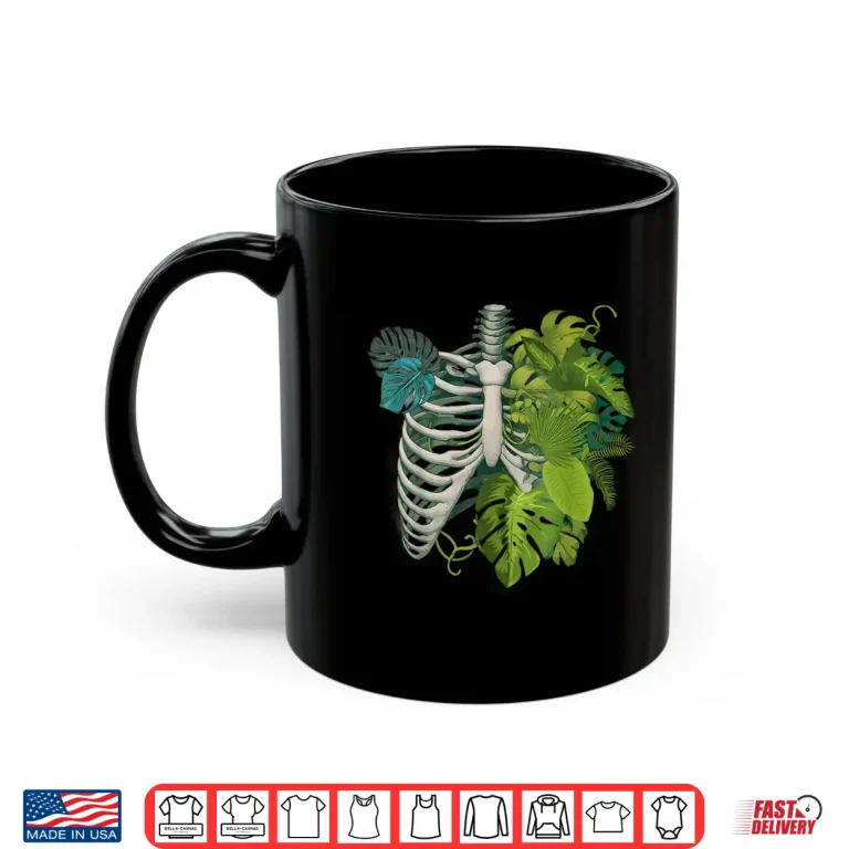 Mug Skeleton Plant Body Gardener Professional Aesthetic Shirt