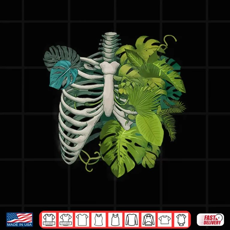 Design Skeleton Plant Body Gardener Professional Aesthetic Shirt
