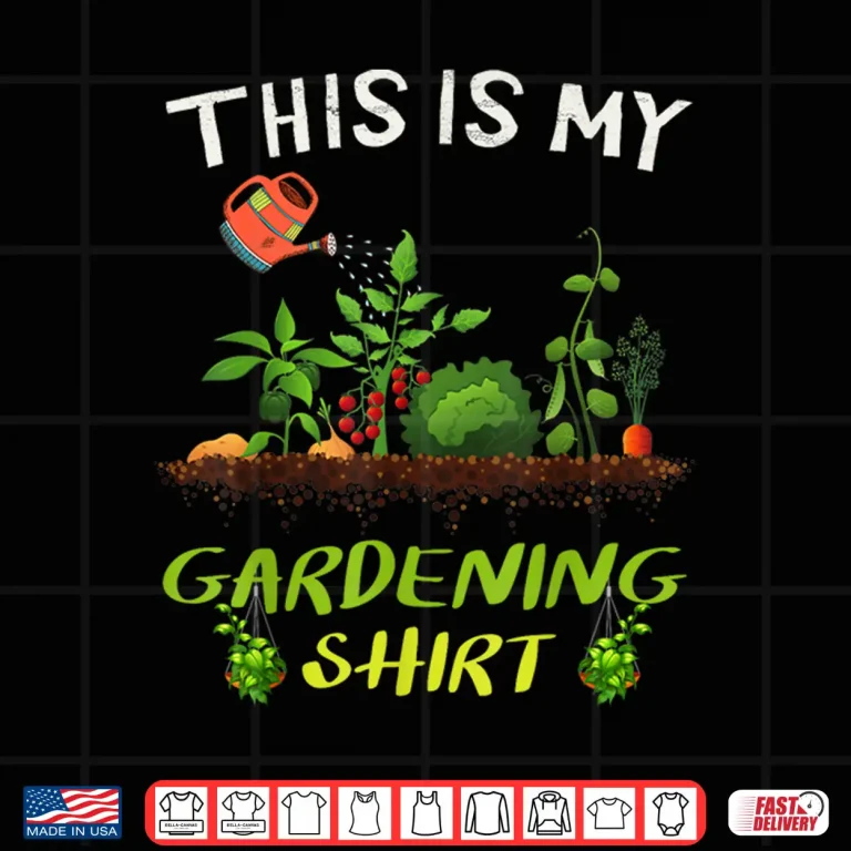 Design This Is My Gardening Shirt Funny Plant Lover Design Shirt