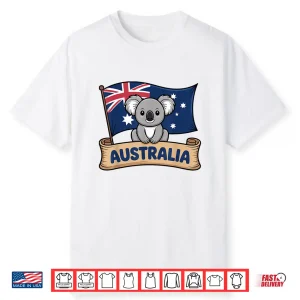 Australia Travel Art Australian Traveler Souvenir Graphic Shirt