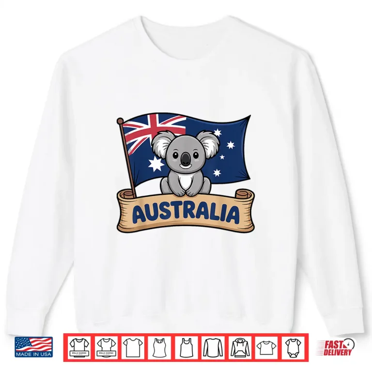 Sweatshirt Australia Travel Art Australian Traveler Souvenir Graphic Shirt