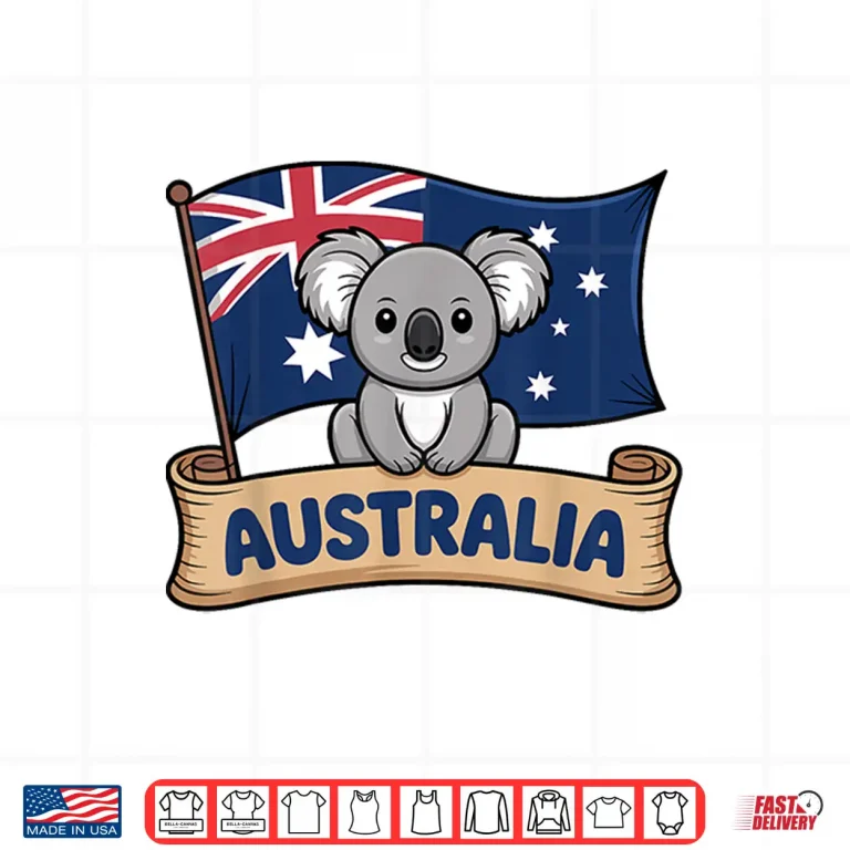 Design Australia Travel Art Australian Traveler Souvenir Graphic Shirt