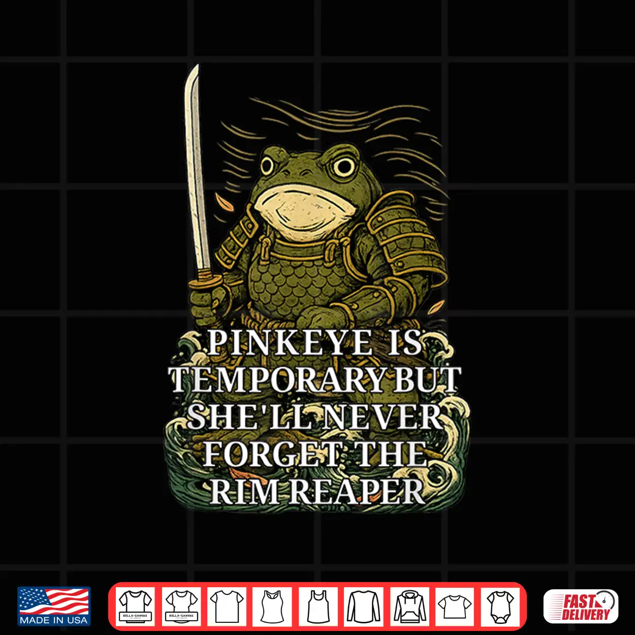 Pinkeye Is Temporary Rim Reaper Sarcastic Edgy Graphic Shirt Pinkeye Is Temporary Rim Reaper Sarcastic Edgy Graphic Shirt