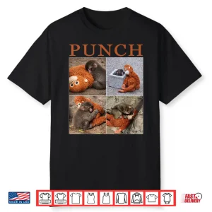 Team Monkey Punch Viral Internet Meme Character Shirt