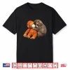 Cute Baby Monkey Punch Viral Character Graphic Shirt