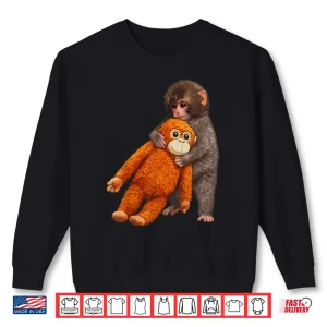 Cute Punch Baby Monkey Twenty Twenty Six Aesthetic Shirt 2 Sweatshirt Cute Punch Baby Monkey Twenty Twenty Six Aesthetic Shirt