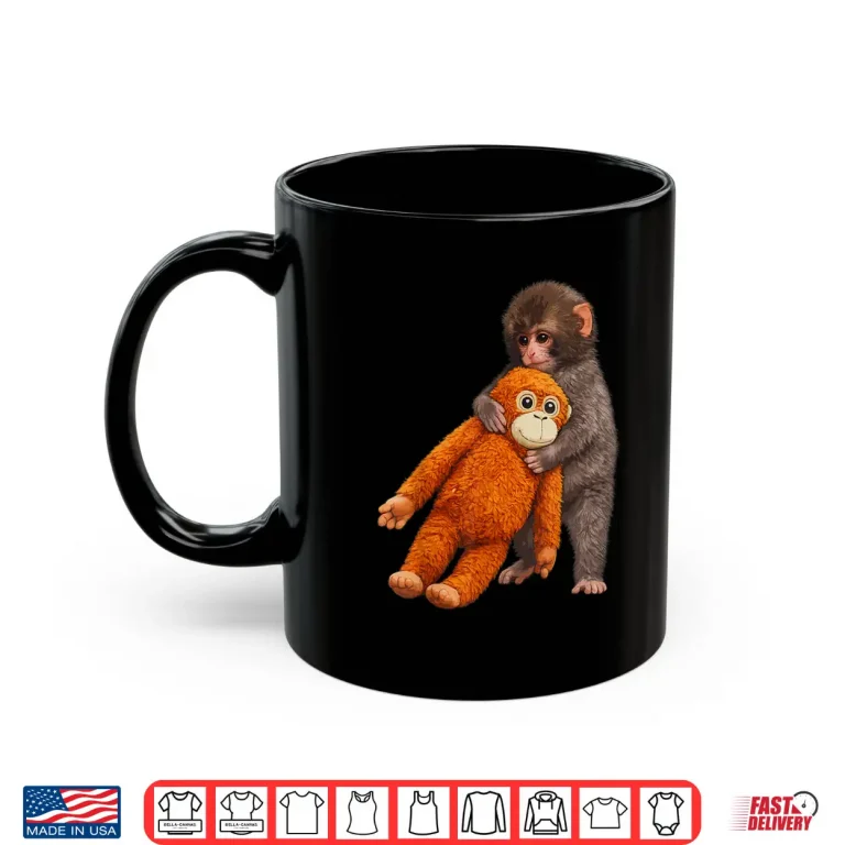 Mug Cute Punch Baby Monkey Twenty Twenty Six Aesthetic Shirt