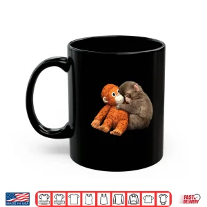 Mug Cute Baby Monkey Punch Viral Character Graphic Shirt