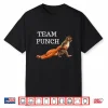 Team Punch Baby Monkey Punch Trend Meme Graphic Shirt