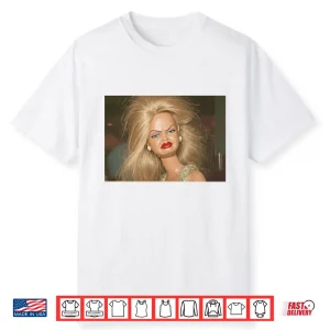 Angry Barbie Unhinged Funny Internet Meme Graphic Shirt