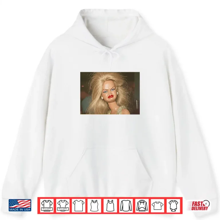 Hoodie Angry Barbie Unhinged Funny Internet Meme Graphic Shirt
