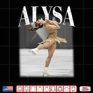 Design Alysa Liu USA Team National Pride Athletic Shirt