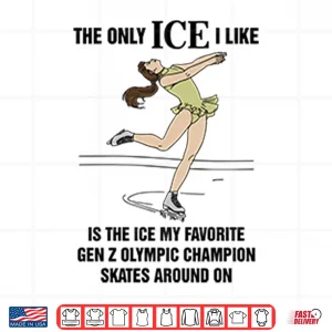 Design Alysa Liu Favorite Gen Z Olympic Champion Skates Graphic Shirt