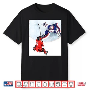 Connor Hellebuyck Goalie Save Usa Gold Medal Graphic Shirt