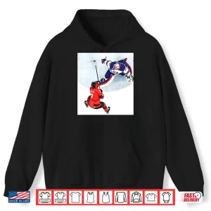 Hoodie Connor Hellebuyck Goalie Save USA Gold Medal Graphic Shirt