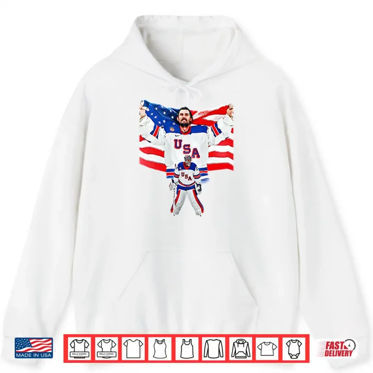 Hoodie Connor Hellebuyck USA Hockey Champions Professional Shirt