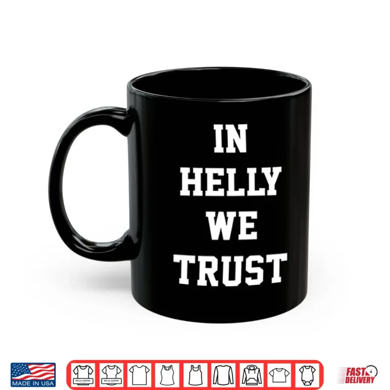 Mug Brock Faber In Helly We Trust Hockey Professional Shirt
