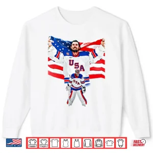 Sweatshirt Connor Hellebuyck USA Hockey Champions Professional Shirt