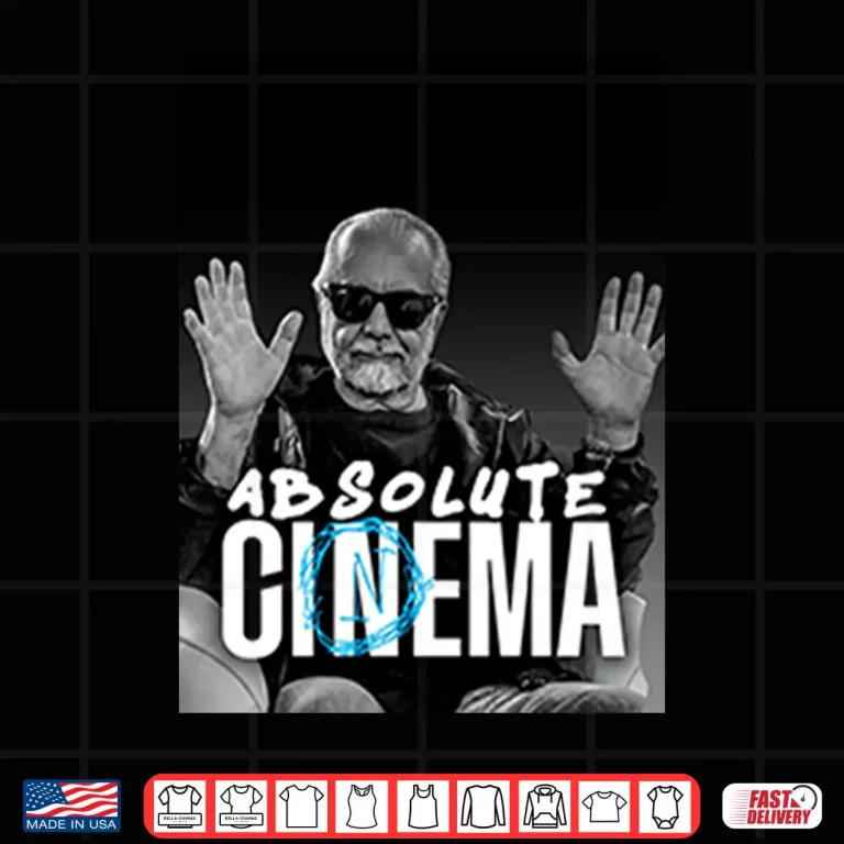 Design Aurelio De Laurentiis Absolute Cinema Artistic Graphic Shirt