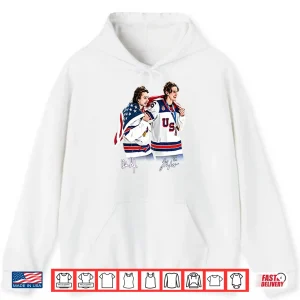 Hoodie Hughes Brotherhood Team USA Hockey National Pride Shirt