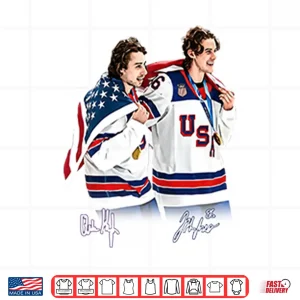 Design Hughes Brotherhood Team USA Hockey National Pride Shirt