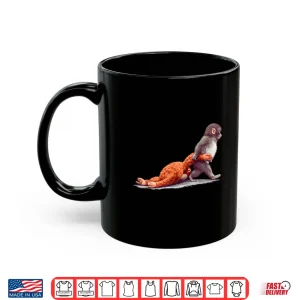 Mug Monkey Punch Baby Monkey Holding Plush Toy Viral Meme Shirt