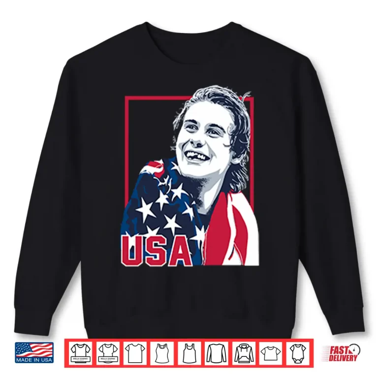 Sweatshirt USA Champions Jack Hughes Professional Hockey Graphic Shirt
