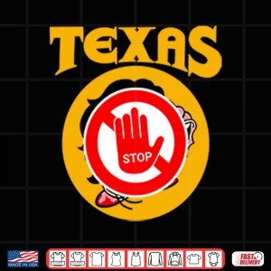 Texas Stop Geographic State Pride Minimalist Graphic Shirt 4 Design Texas Stop Geographic State Pride Minimalist Graphic Shirt