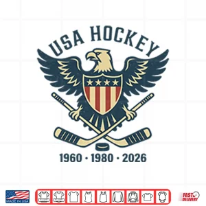 Usa Hockey Eagle Nineteen Sixty Nineteen Eighty Twenty Twenty Six Shirt 4 Design USA Hockey Eagle Nineteen Sixty Nineteen Eighty Twenty Twenty Six Shirt
