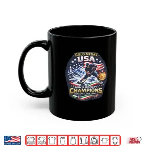 Mug USA Mens Hockey Gold Medal Champions Twenty Twenty Six Shirt