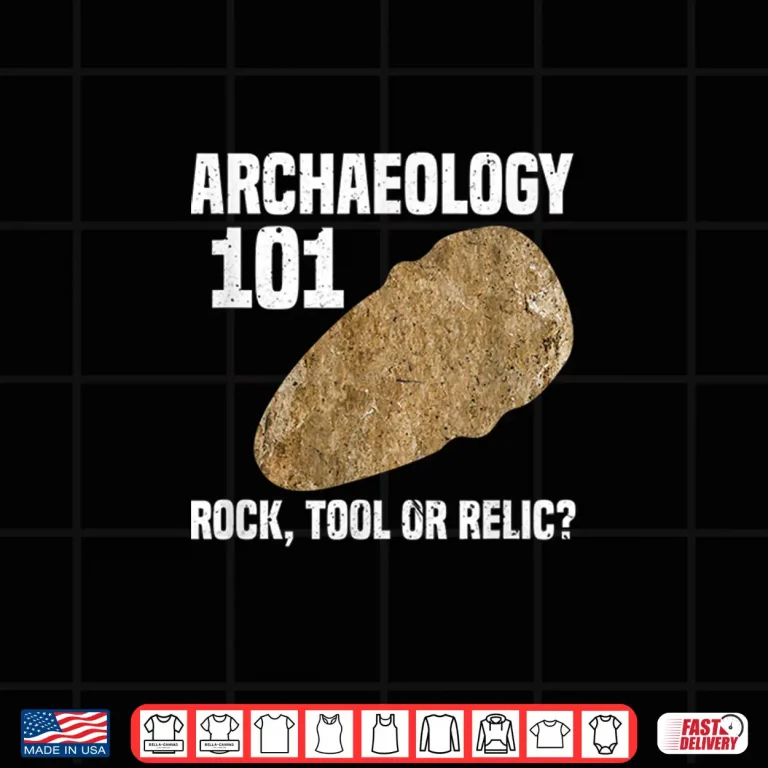 Design Archaeology One Oh One Rock Tool Relic Professional Shirt